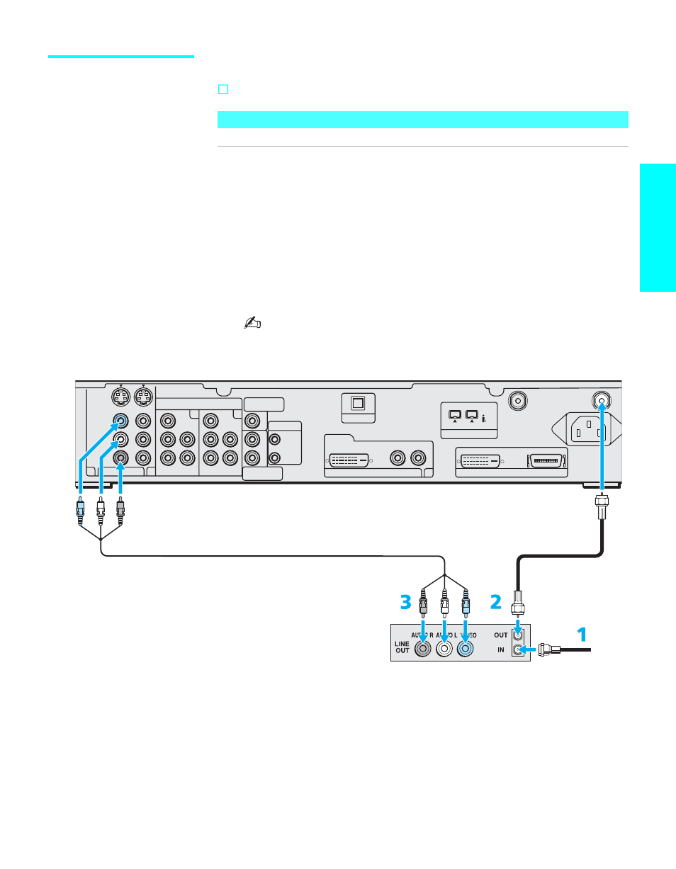 Vcr and cable, Setup, For best results, use this connection if | Using s video jacks? see page 30 | Sony KDE-50XBR950 User Manual | Page 33 / 132