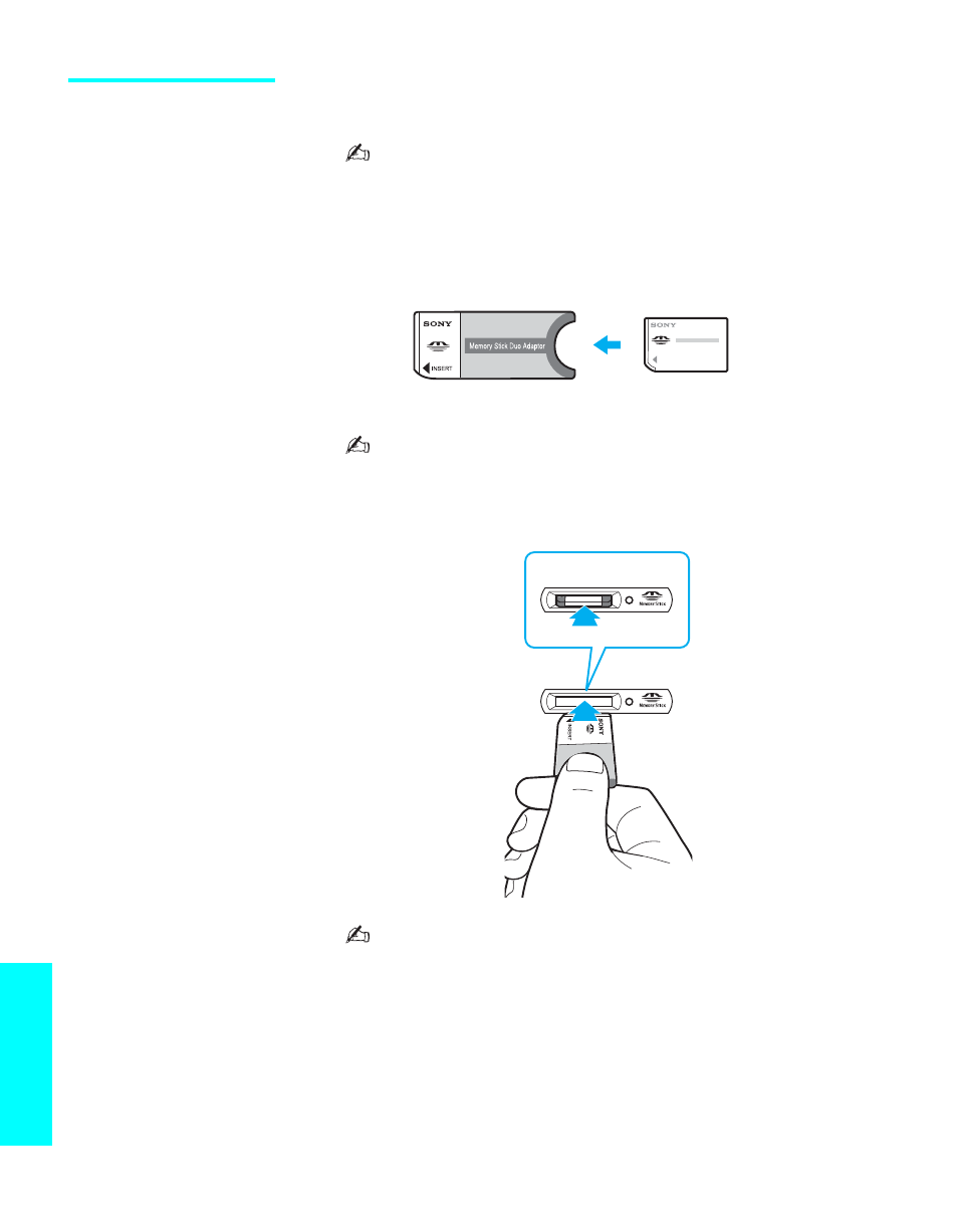 Inserting the memory stick duo | Sony KDE-50XBR950 User Manual | Page 76 / 132