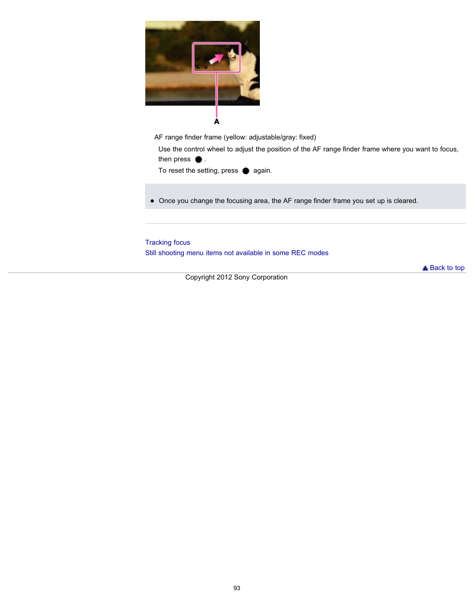 Using flexible spot | Sony DSC-RX100 User Manual | Page 100 / 259