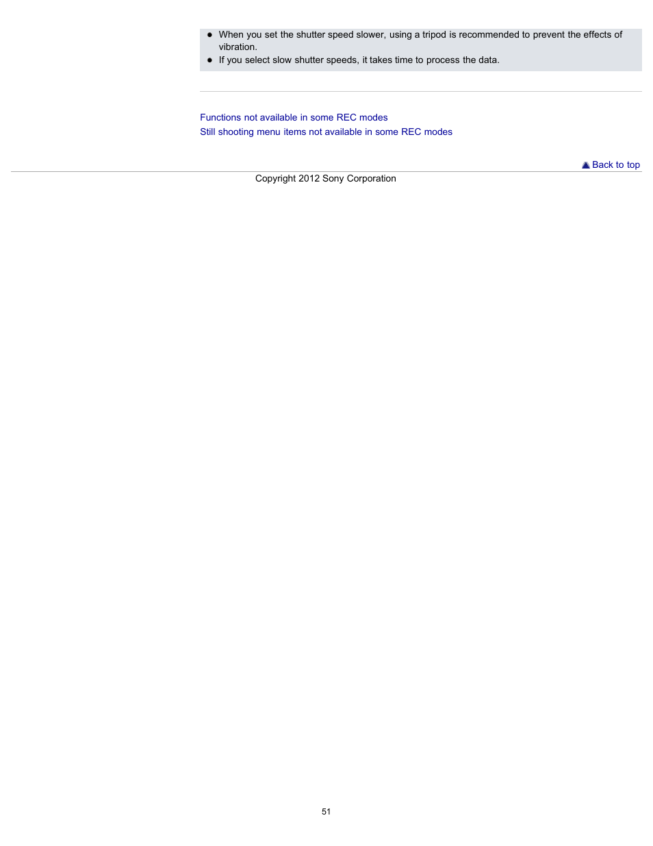 Sony DSC-RX100 User Manual | Page 58 / 259