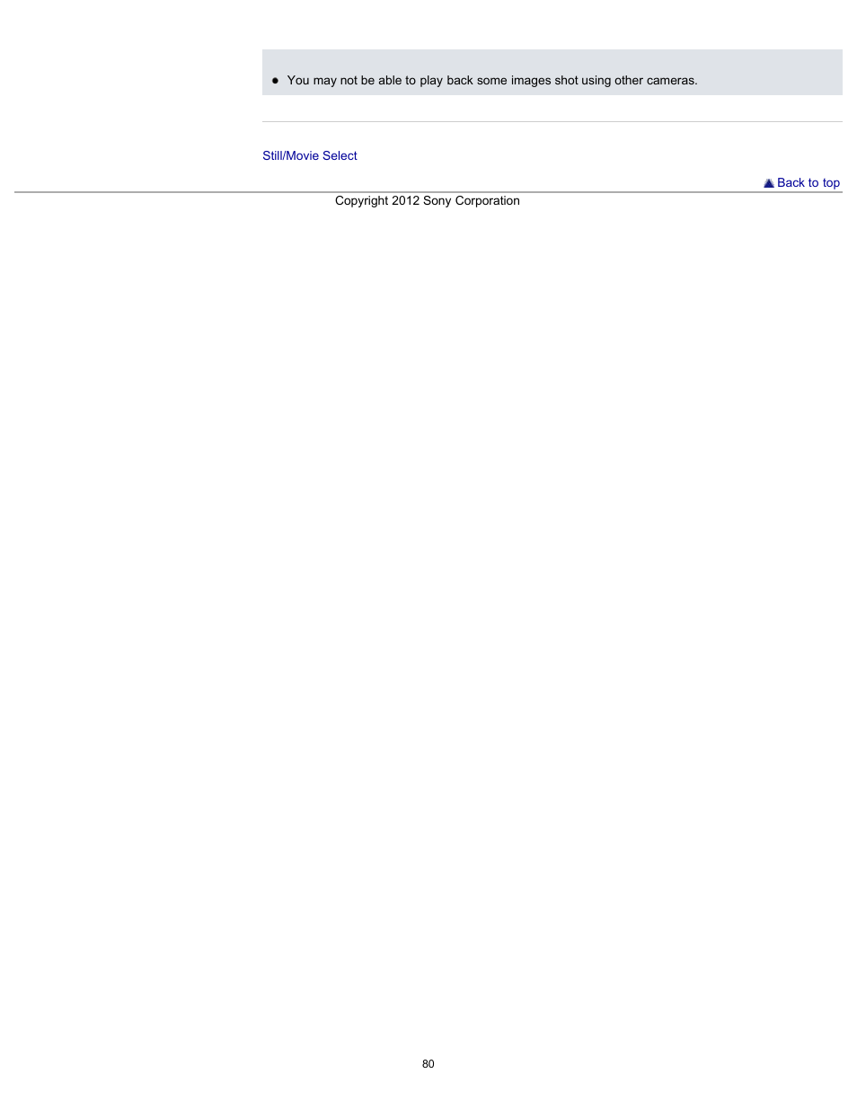 Sony DSC-RX100 User Manual | Page 87 / 259