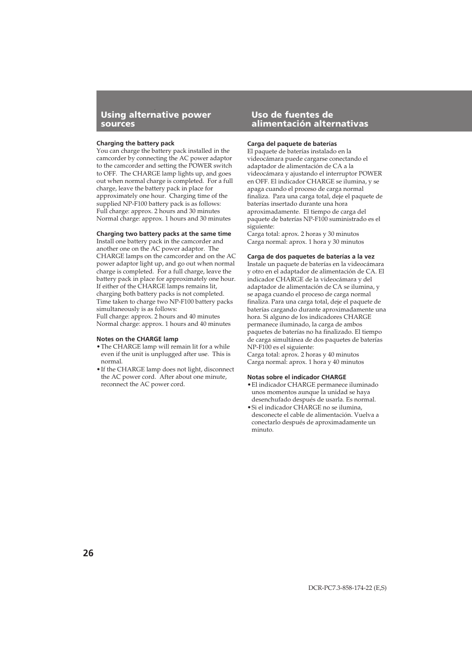 Sony DCR-PC7 User Manual | Page 26 / 92