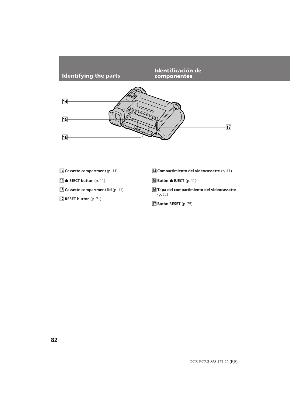 Sony DCR-PC7 User Manual | Page 82 / 92