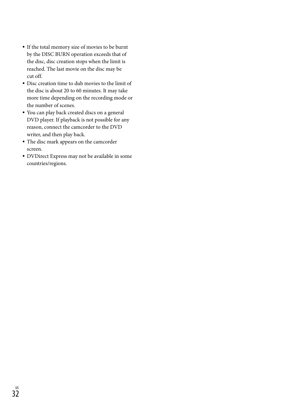 Sony DCR-SX40 User Manual | Page 32 / 108