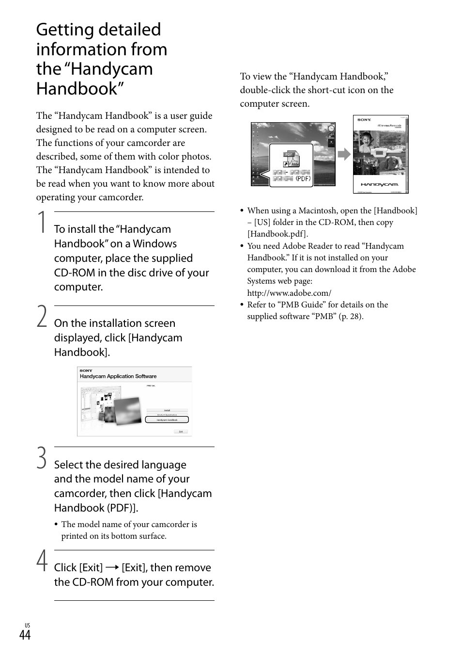 Sony DCR-SX40 User Manual | Page 44 / 108