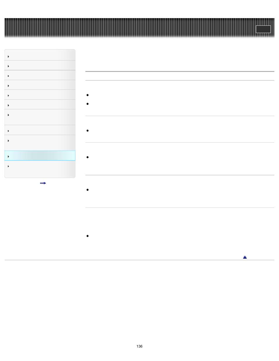 Lcd screen, User guide | Sony HDR-MV1 User Manual | Page 136 / 171