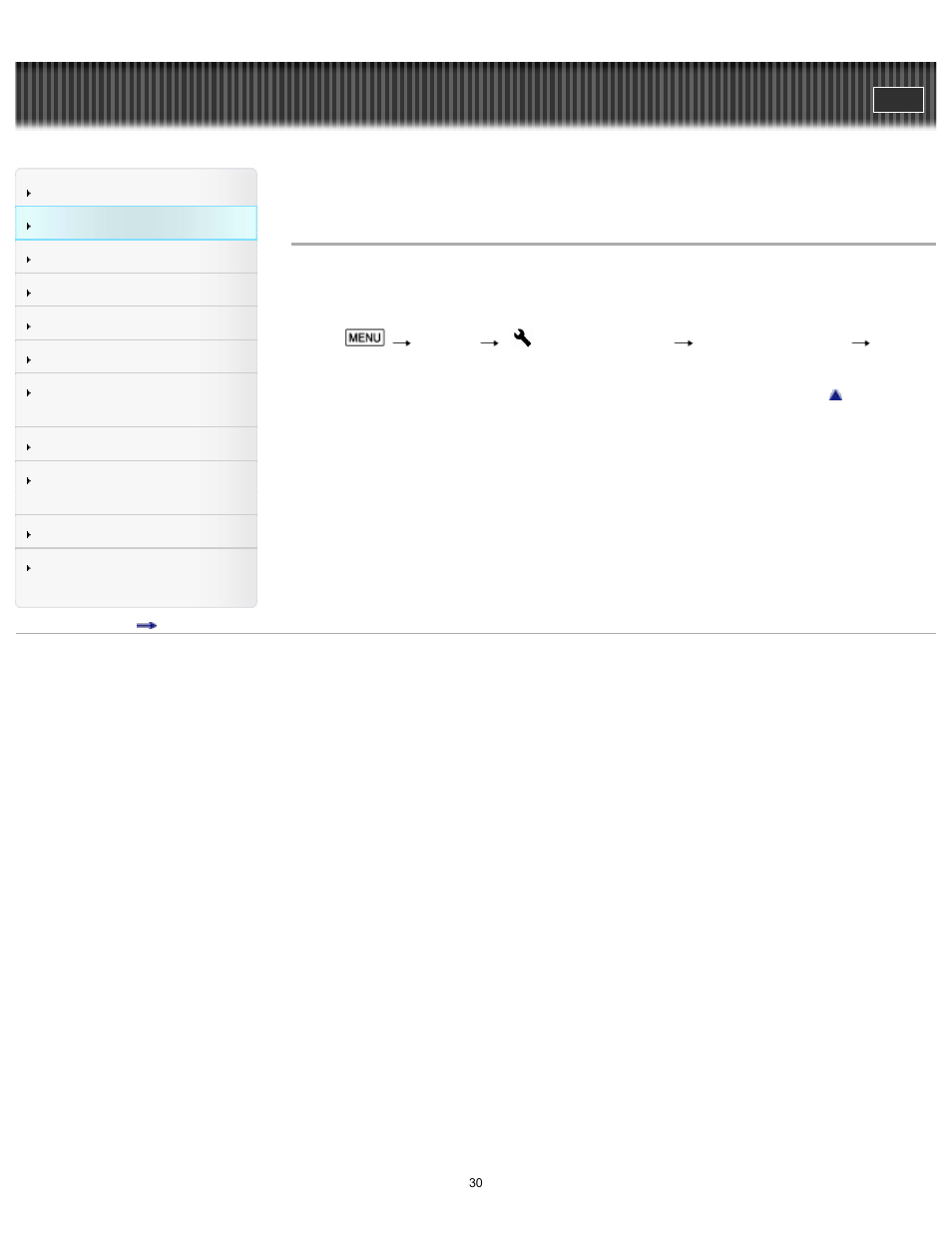 About language setting, User guide | Sony HDR-MV1 User Manual | Page 30 / 171