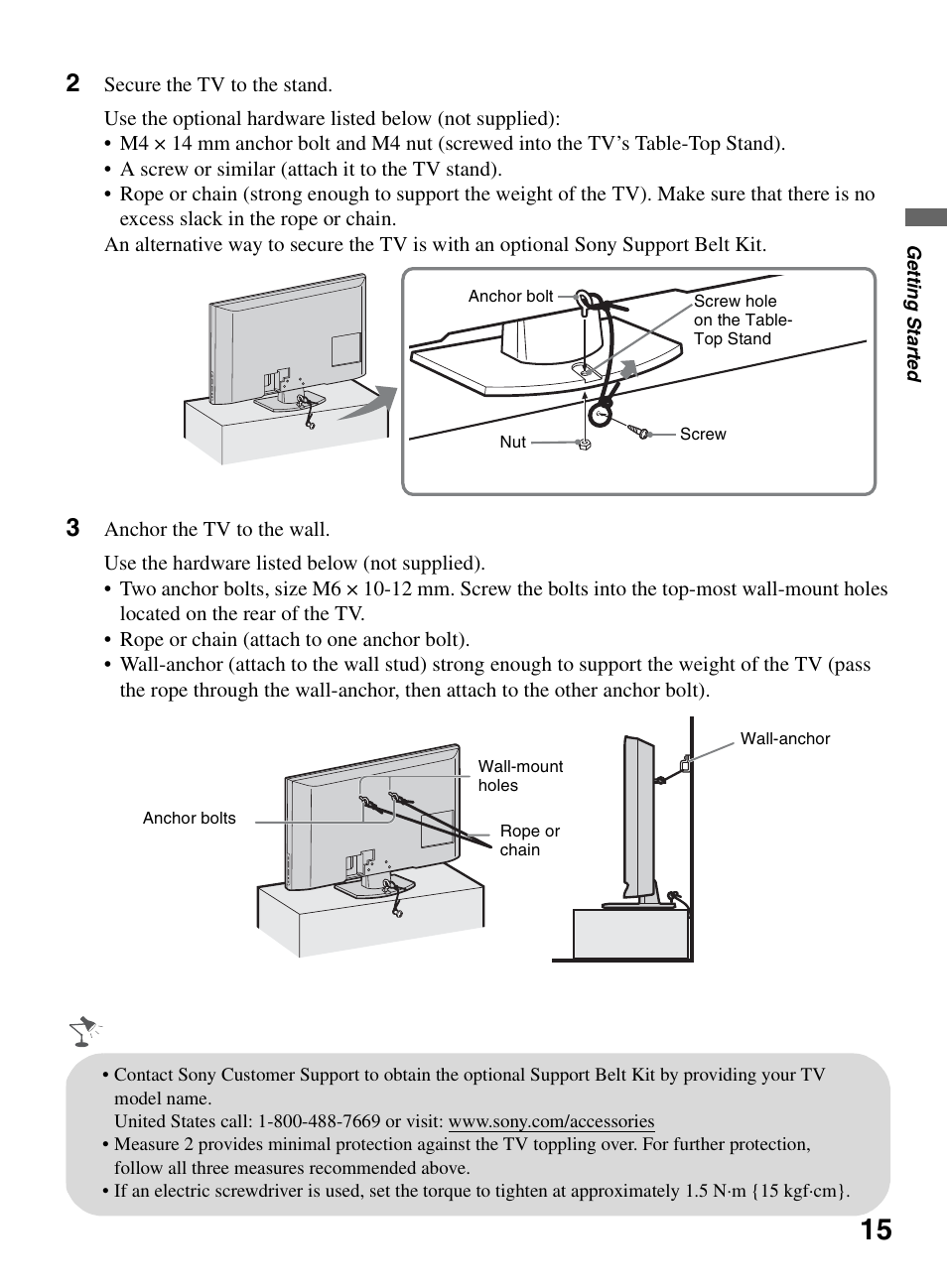 Sony KDL-32L504 User Manual | Page 15 / 48