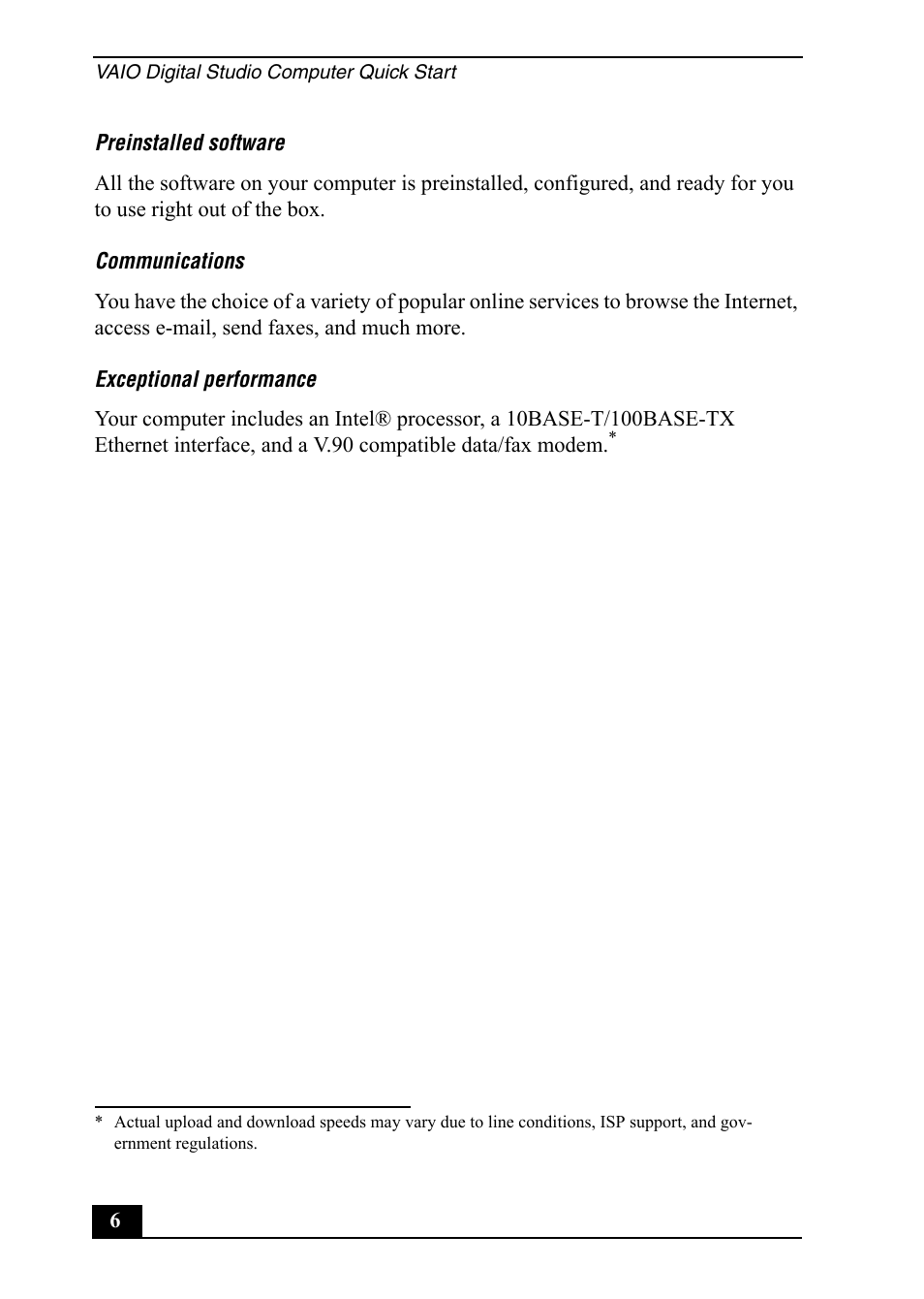 Sony PCV-RX791 User Manual | Page 6 / 36