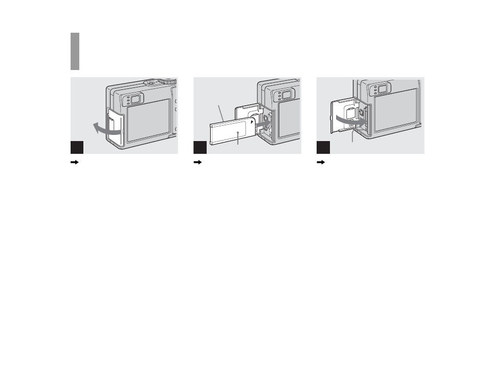 Shooting still images, Inserting and removing a “memory stick, Inserting and removing a | Memory stick | Sony DSC-W1 User Manual | Page 20 / 128