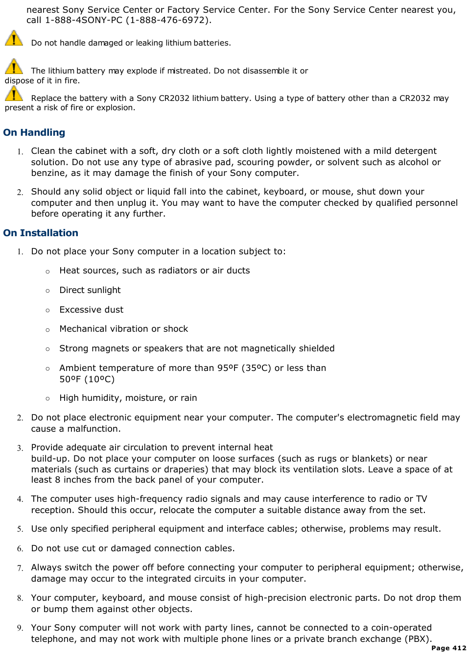 Sony PCV-R545DS User Manual | Page 412 / 439