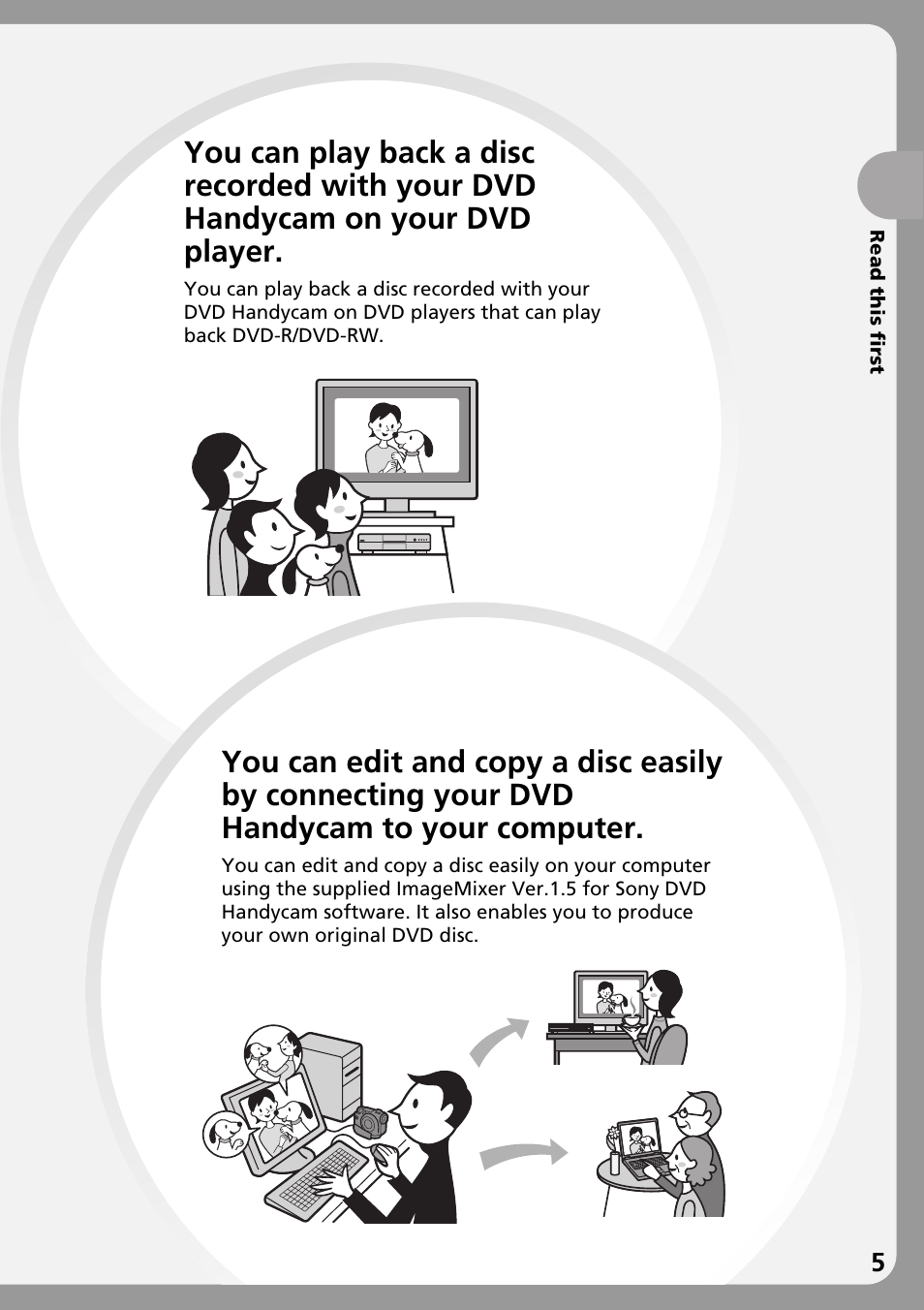 Sony DCR-DVD301 User Manual | Page 5 / 148