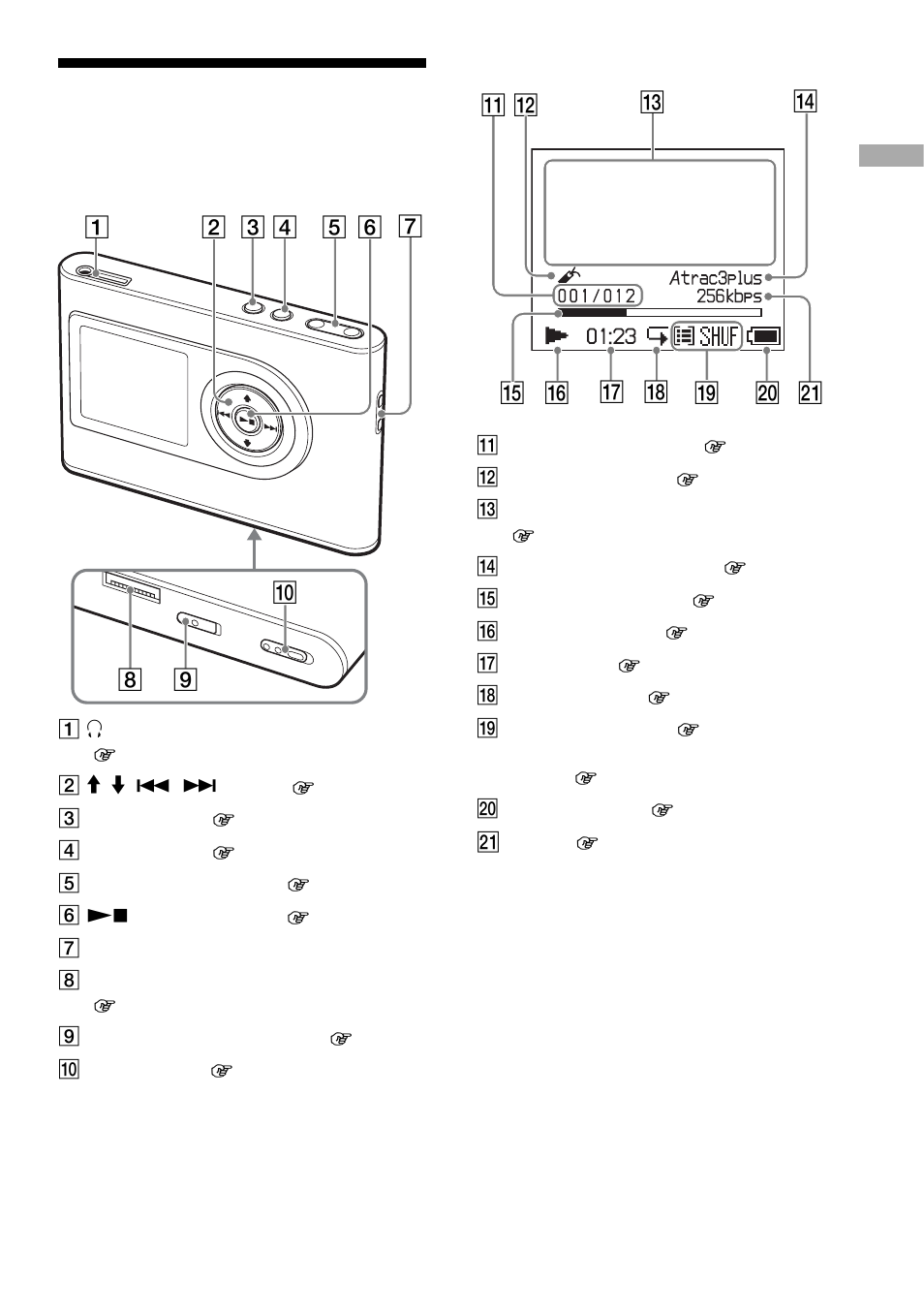 Guide to parts and controls, About the serial number | Sony NW-HD3 User Manual | Page 65 / 358
