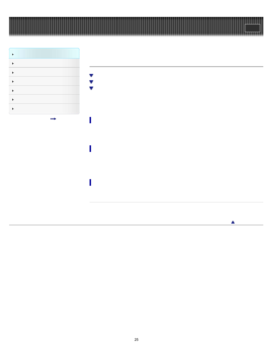 Extending the battery life | Sony NWZ-W273BLUE User Manual | Page 25 / 81