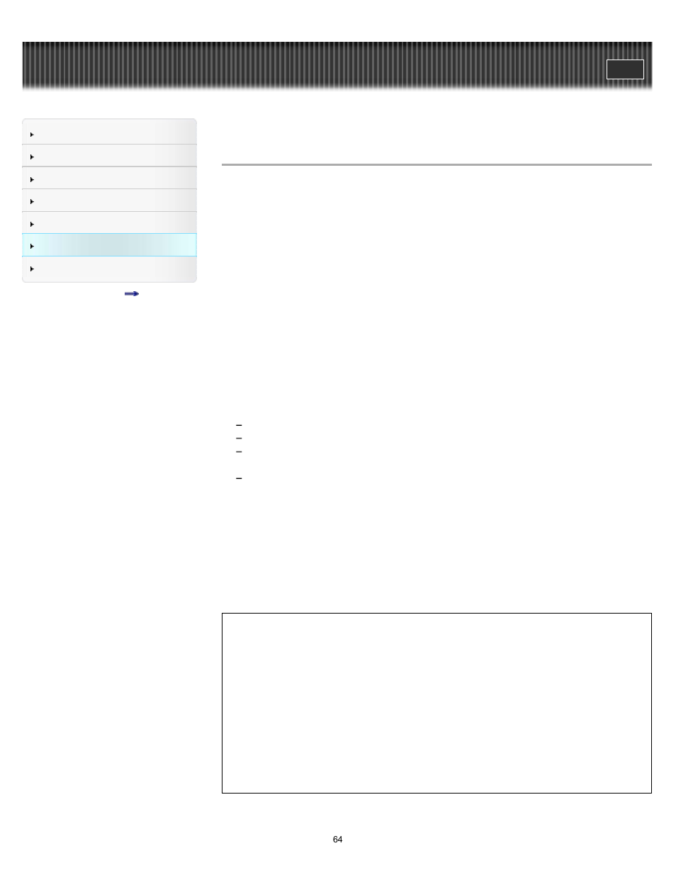 Important product information, Important information, Important | Information | Sony NWZ-W273BLUE User Manual | Page 64 / 81