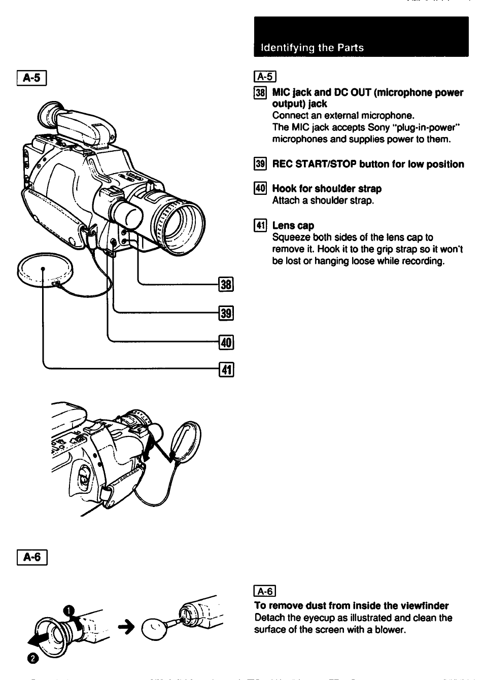 Sony CCD-F33 User Manual | Page 8 / 52