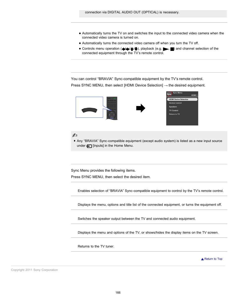 Sony KDL-46HX729 User Manual | Page 166 / 176