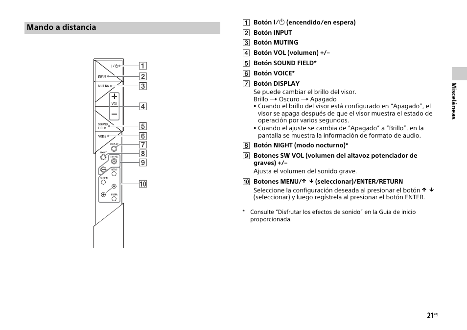 Sony HT-XT1 User Manual | Page 67 / 72