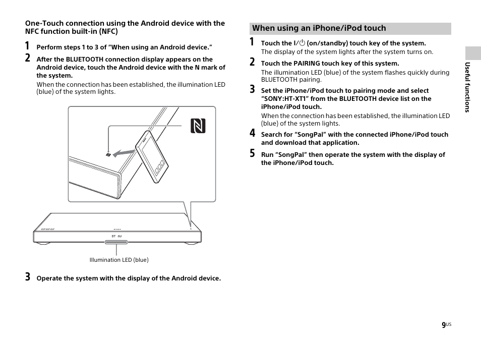 Sony HT-XT1 User Manual | Page 9 / 72
