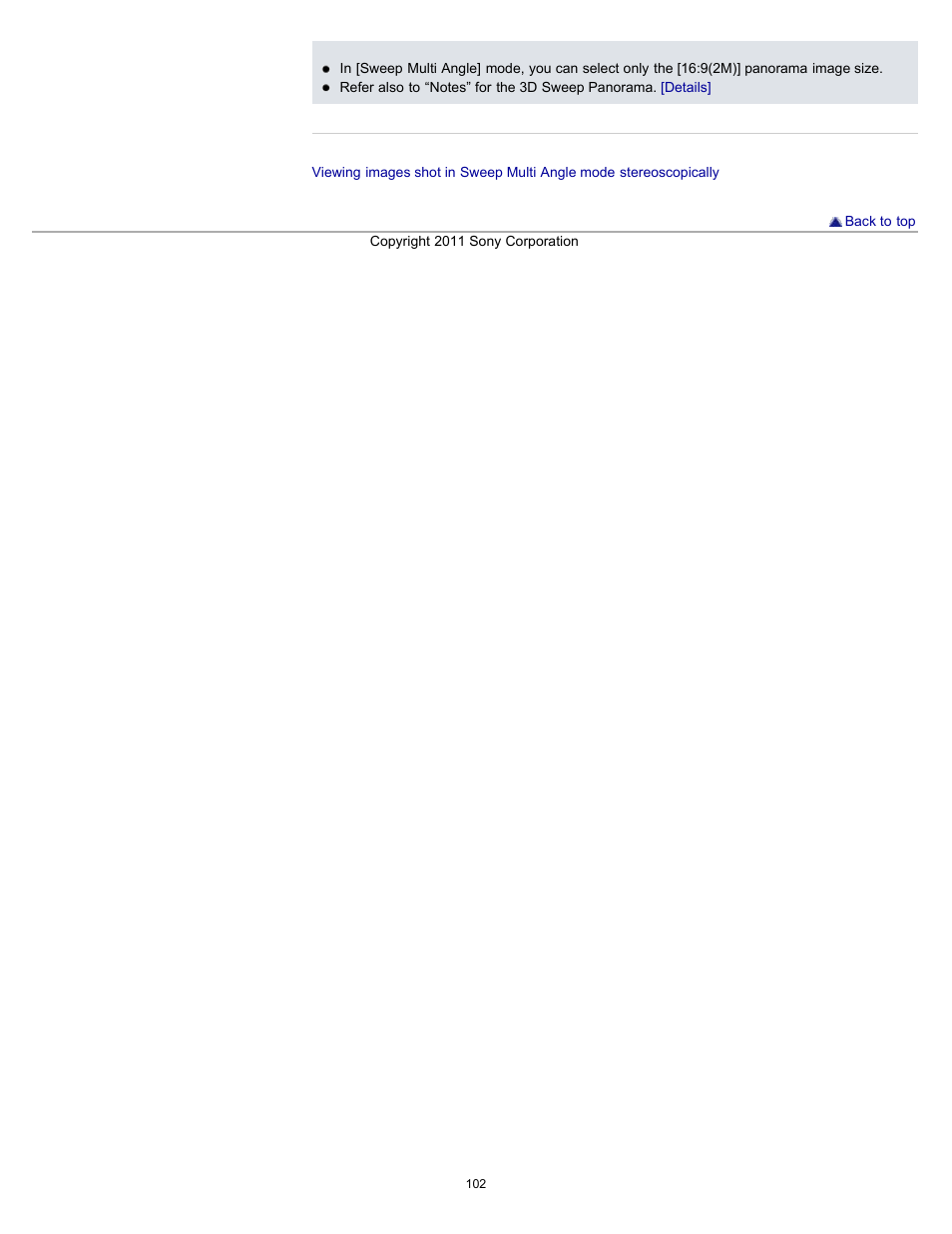 Sony DSC-HX9V User Manual | Page 102 / 289