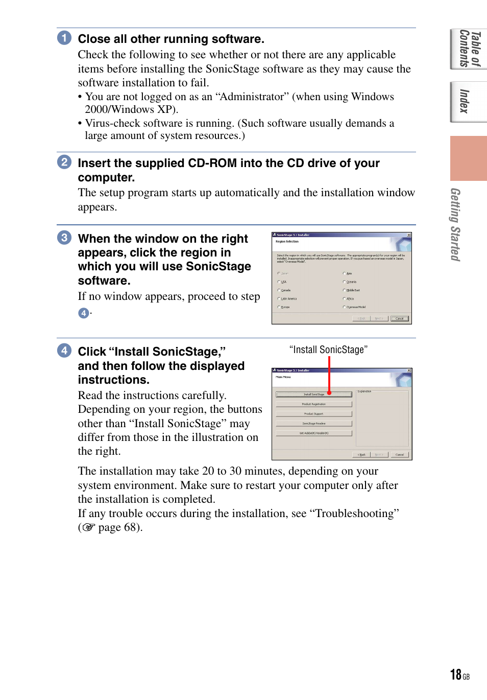 Sony NW-HD5 User Manual | Page 18 / 82