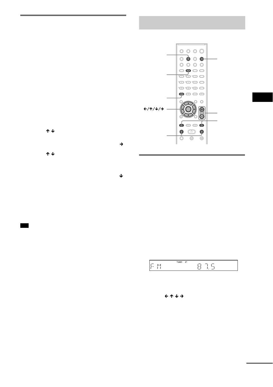 Enjoying the radio | Sony HCD-DX150 User Manual | Page 67 / 100