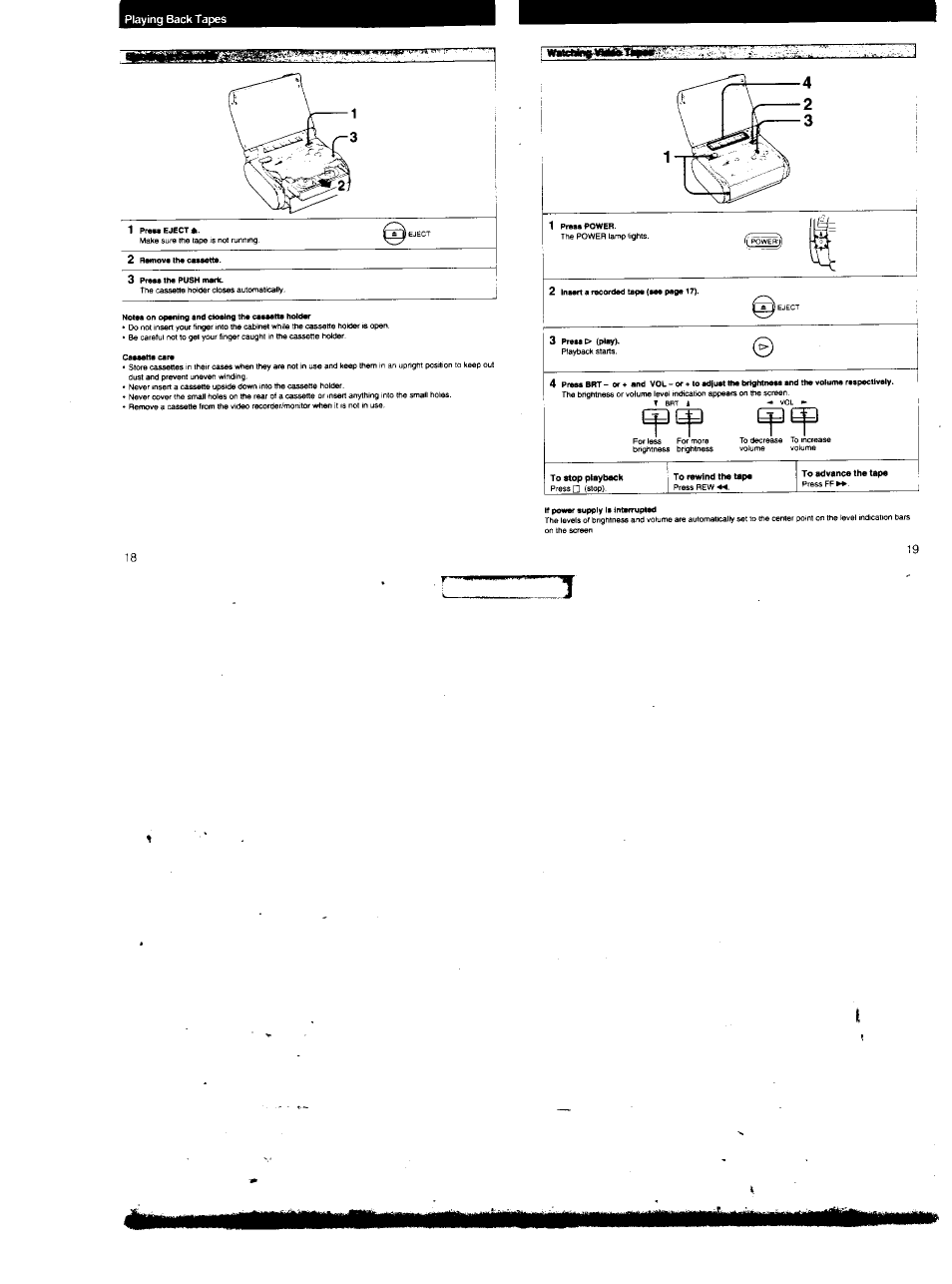 Wilcwnfl wimh titmif | Sony GV-M20 User Manual | Page 10 / 20