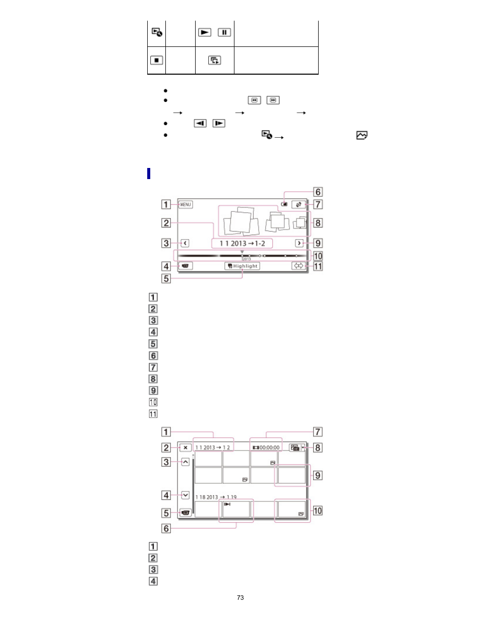 Sony HDR-PJ650V User Manual | Page 73 / 287