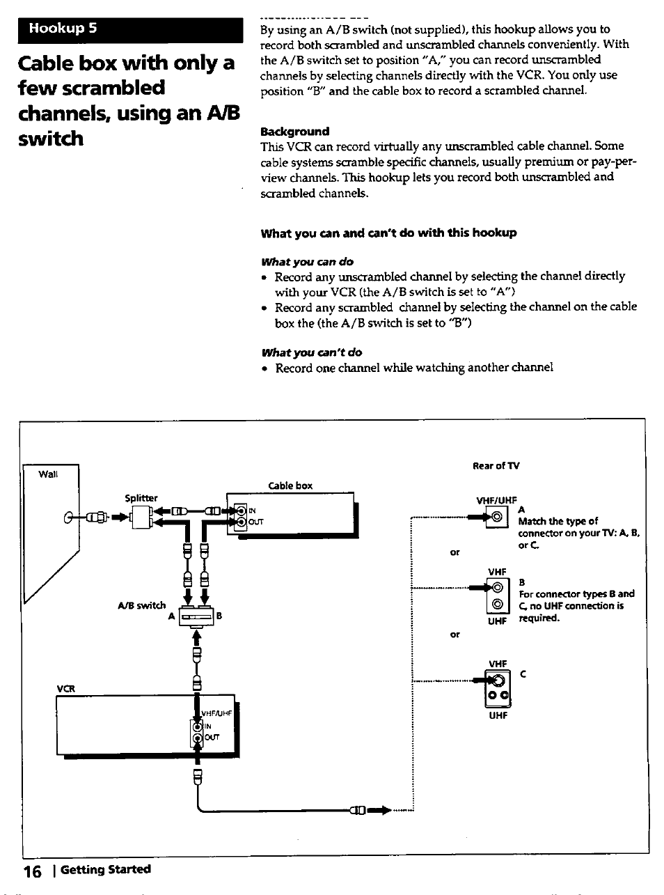 Sony SLV-420 User Manual | Page 16 / 51