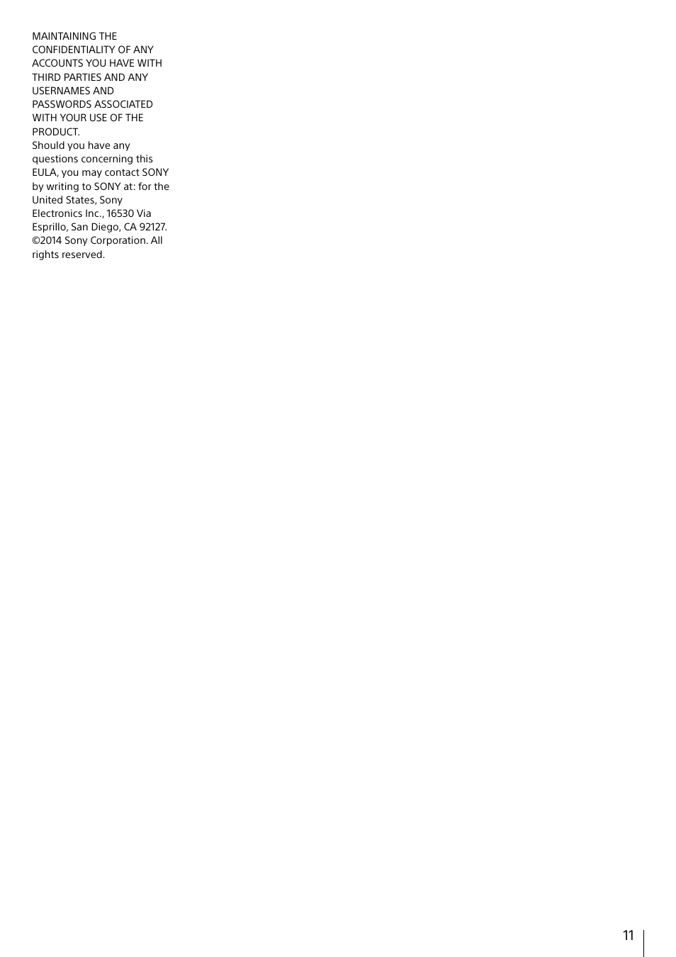 Sony DPT-S1 User Manual | Page 11 / 12