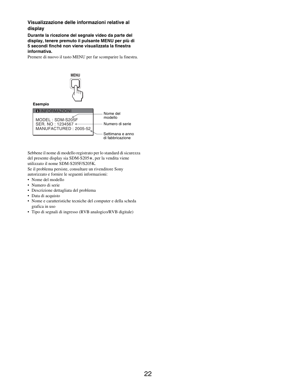 Sony SDM-S205FB User Manual | Page 149 / 403