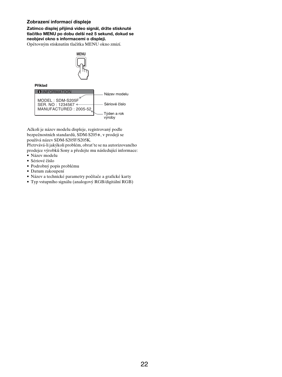 Sony SDM-S205FB User Manual | Page 299 / 403