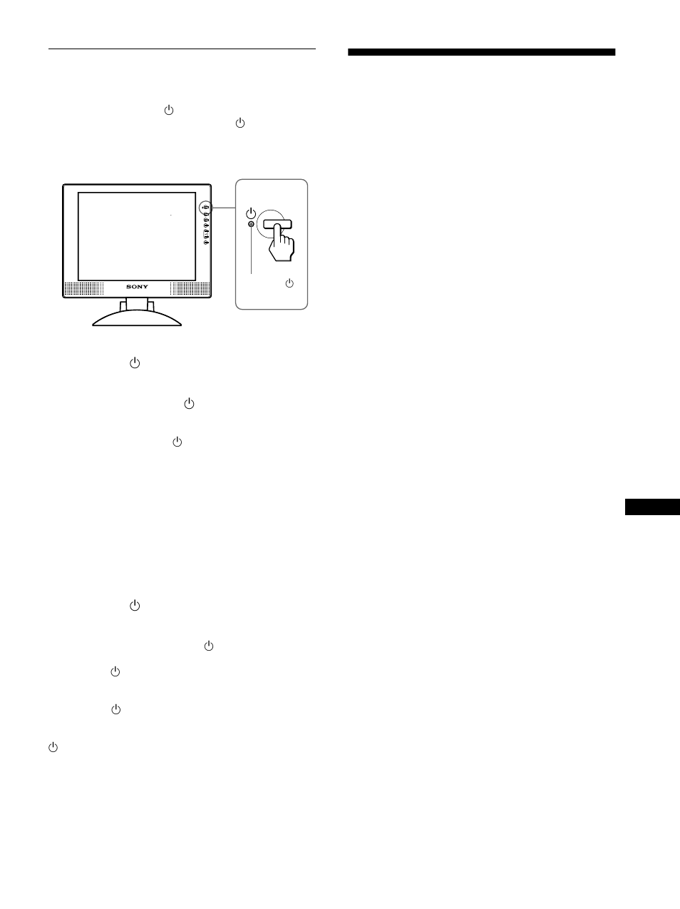 Funzione di autodiagnostica, Caratteristiche tecniche | Sony SDM-M51 User Manual | Page 101 / 104