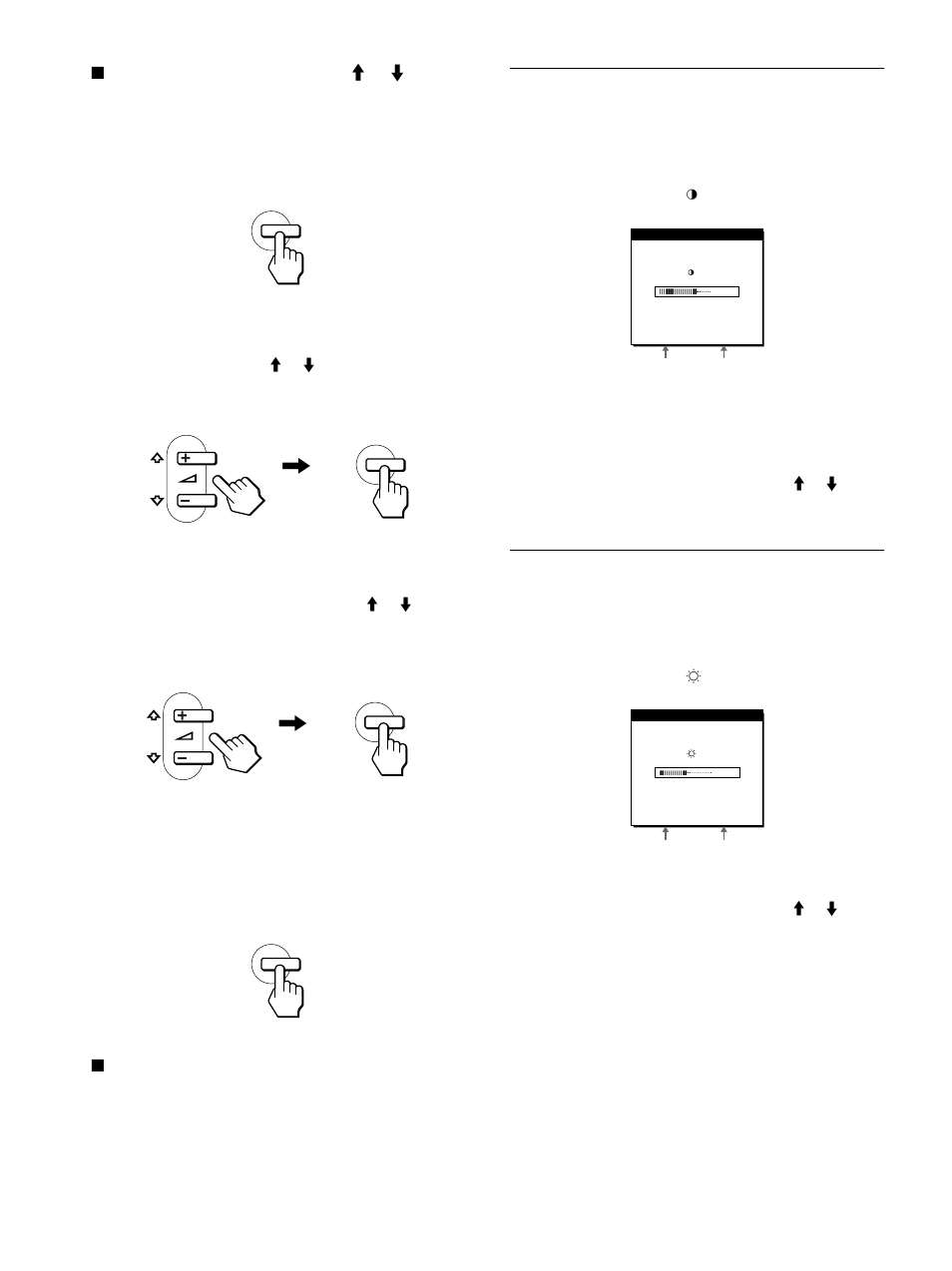 Einstellen des kontrasts (kontrast) | Sony SDM-M51 User Manual | Page 52 / 104
