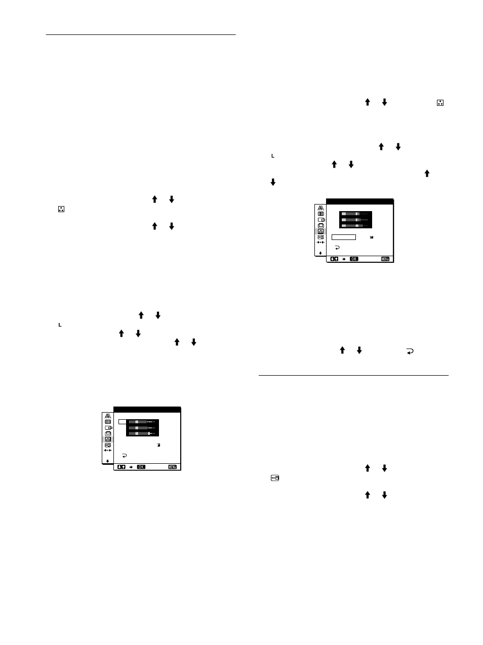 Einstellen der farbtemperatur (farbe), Ändern der menüposition (position menu), 14 einstellen der farbtemperatur (farbe) | Sony SDM-M51 User Manual | Page 54 / 104