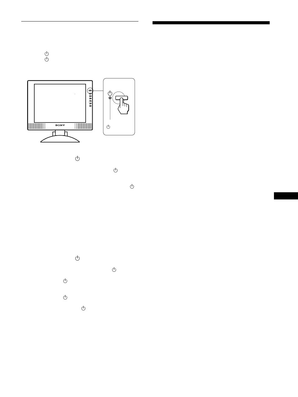 Selbstdiagnosefunktion, Technische daten | Sony SDM-M51 User Manual | Page 61 / 104
