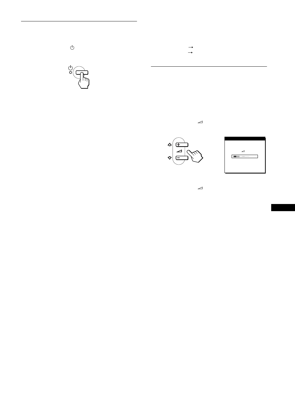 Paso 5: encendido del monitor y el ordenador, Uso del altavoz estéreo | Sony SDM-M51 User Manual | Page 69 / 104
