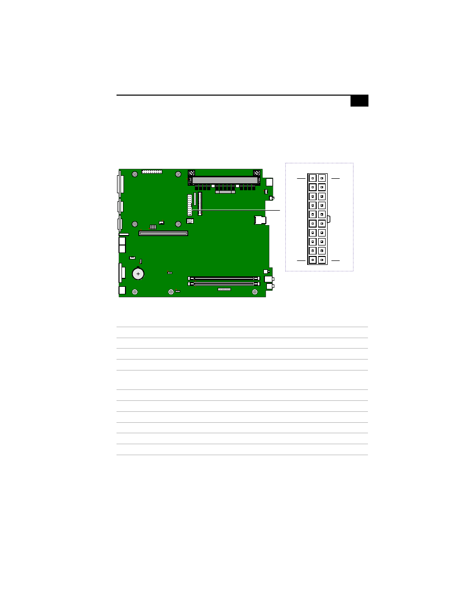 Power (atx pwr) connector | Sony PCV-L400 User Manual | Page 55 / 106