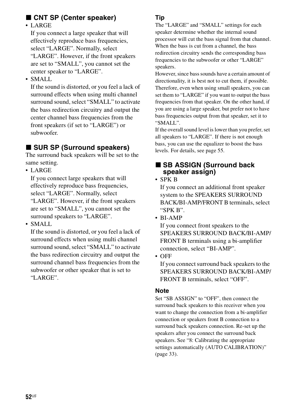 Sony STR-DH800 User Manual | Page 52 / 124