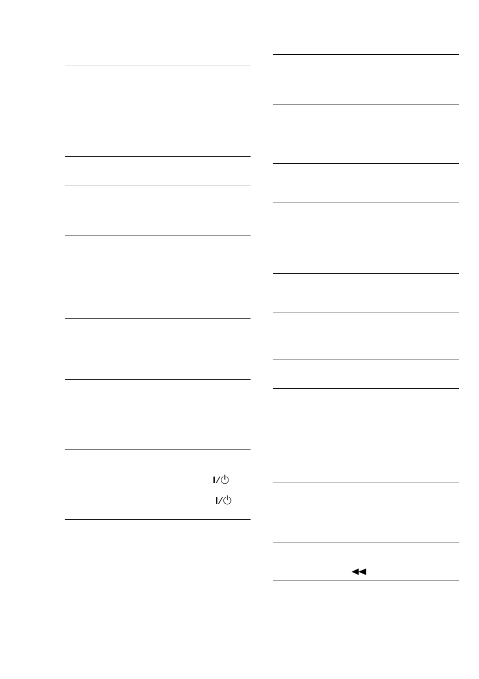 Speakers, Cd player | Sony MHC-NX3AV User Manual | Page 44 / 52