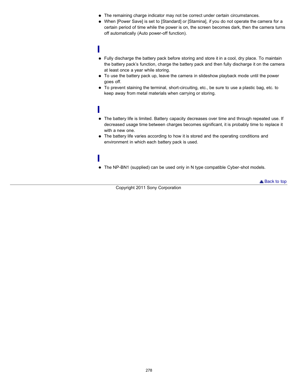 Sony DSC-TX10 User Manual | Page 278 / 296