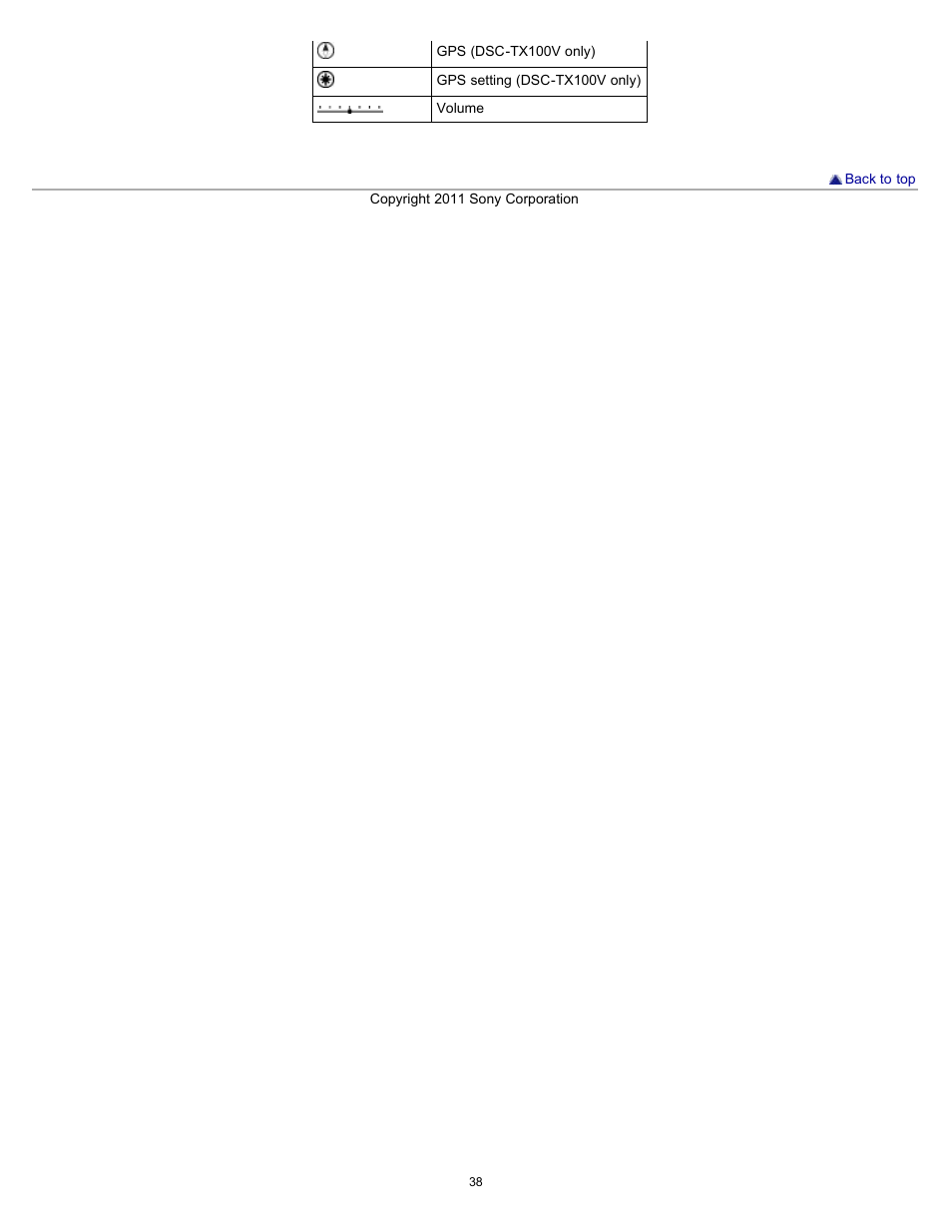 Sony DSC-TX10 User Manual | Page 38 / 296