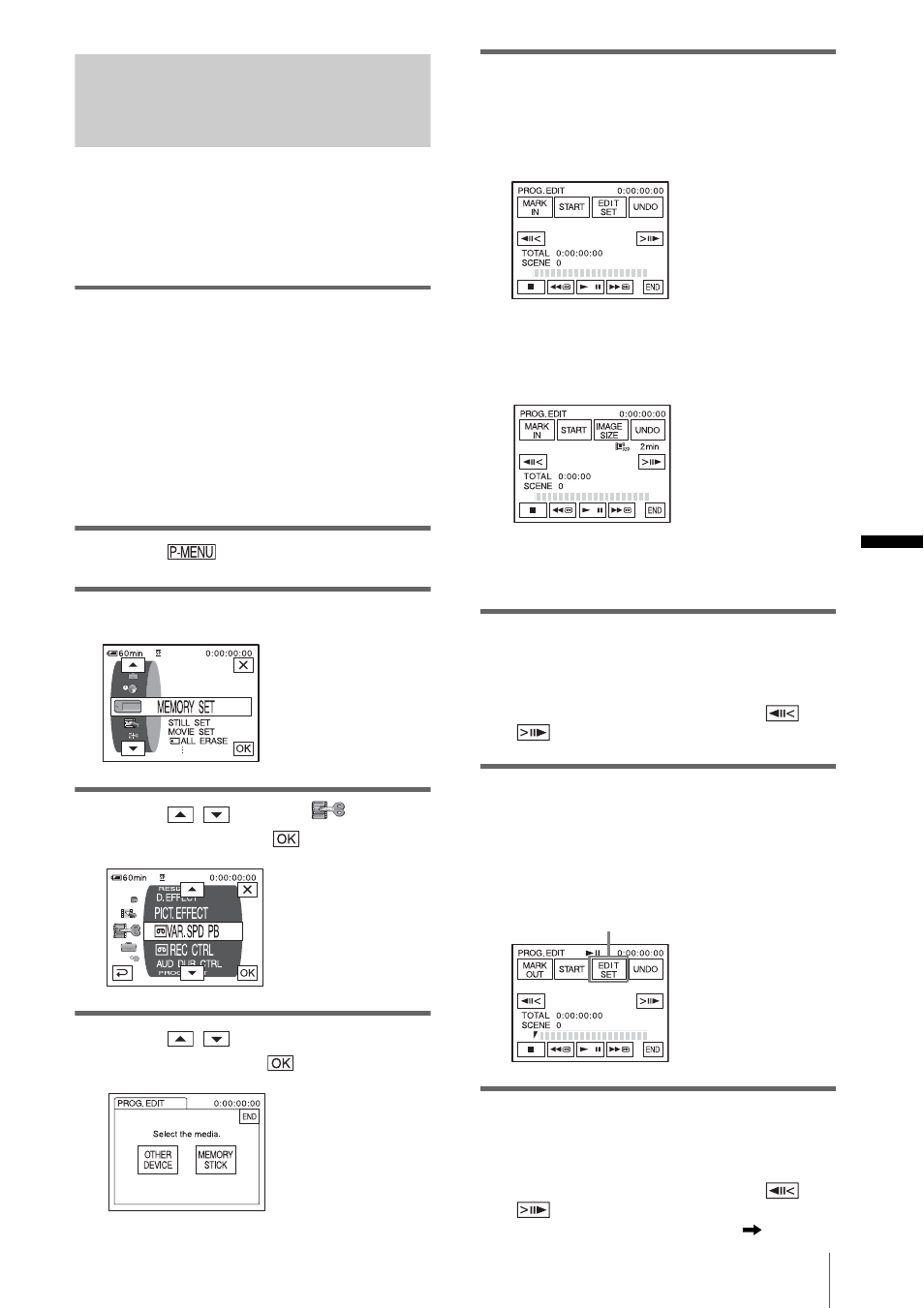 P. 95) | Sony DCR-PC330 User Manual | Page 95 / 136
