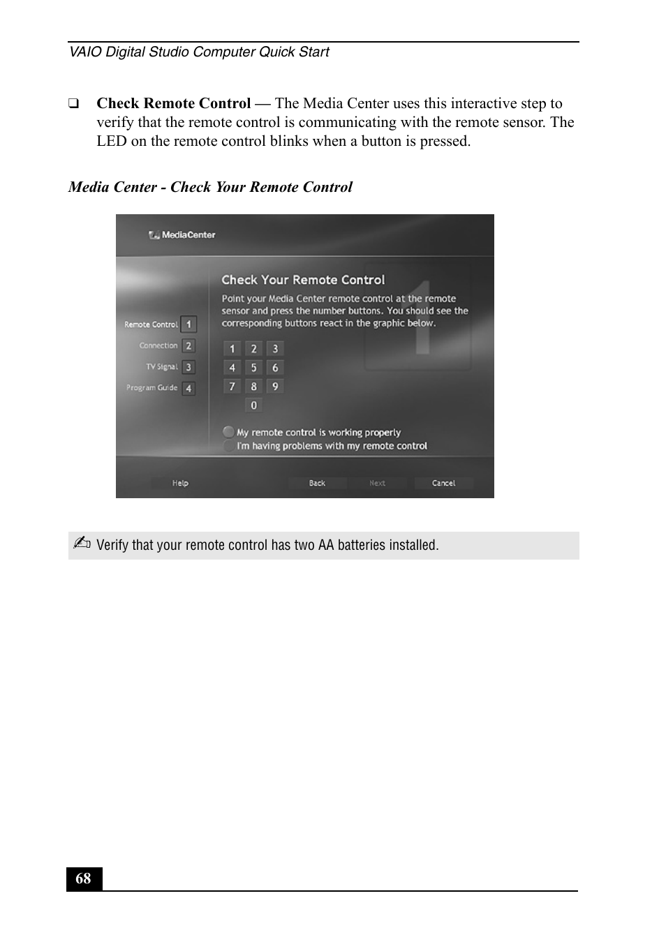 Sony VGC-RA910G User Manual | Page 68 / 80