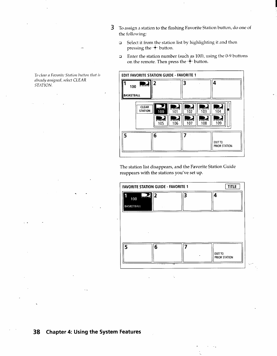 1 kj, 38 chapter 4: using the system features | Sony SAT-A3 User Manual | Page 38 / 116