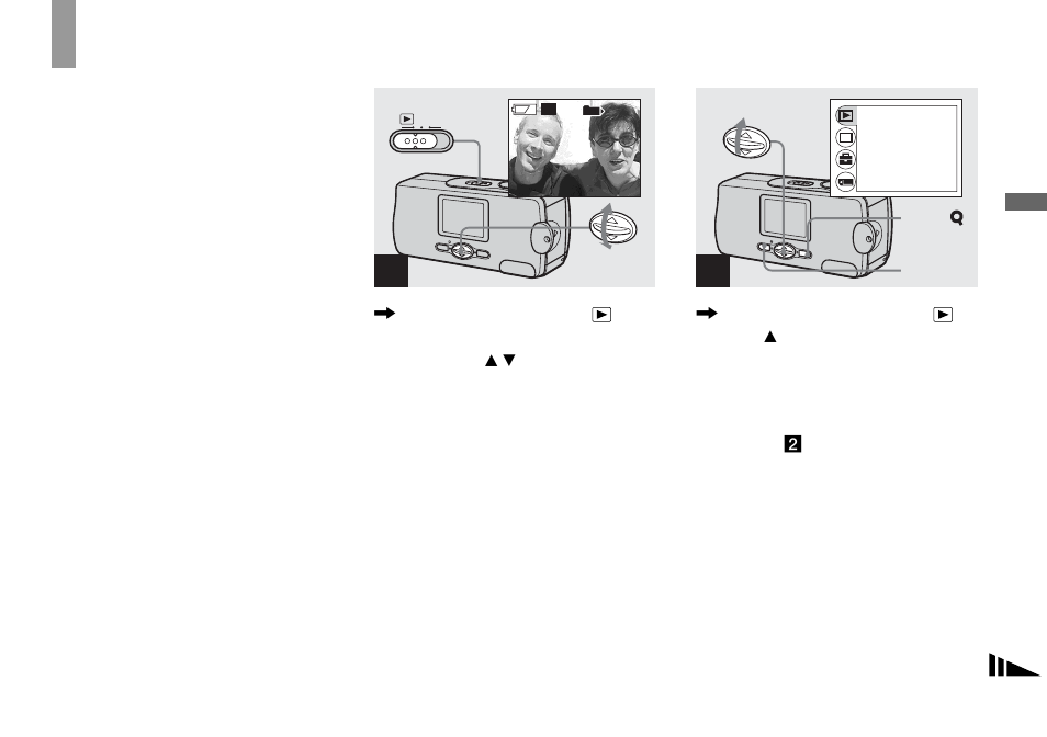 Choosing images to print — print (dpof) mark, Choosing images to print, Print (dpof) mark | Sony DSC-U30 User Manual | Page 39 / 84