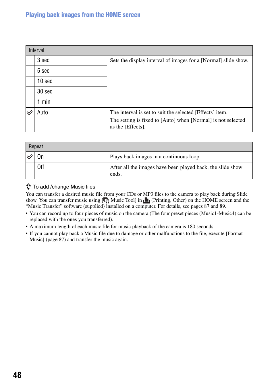 Sony DSC-T20 User Manual | Page 48 / 119