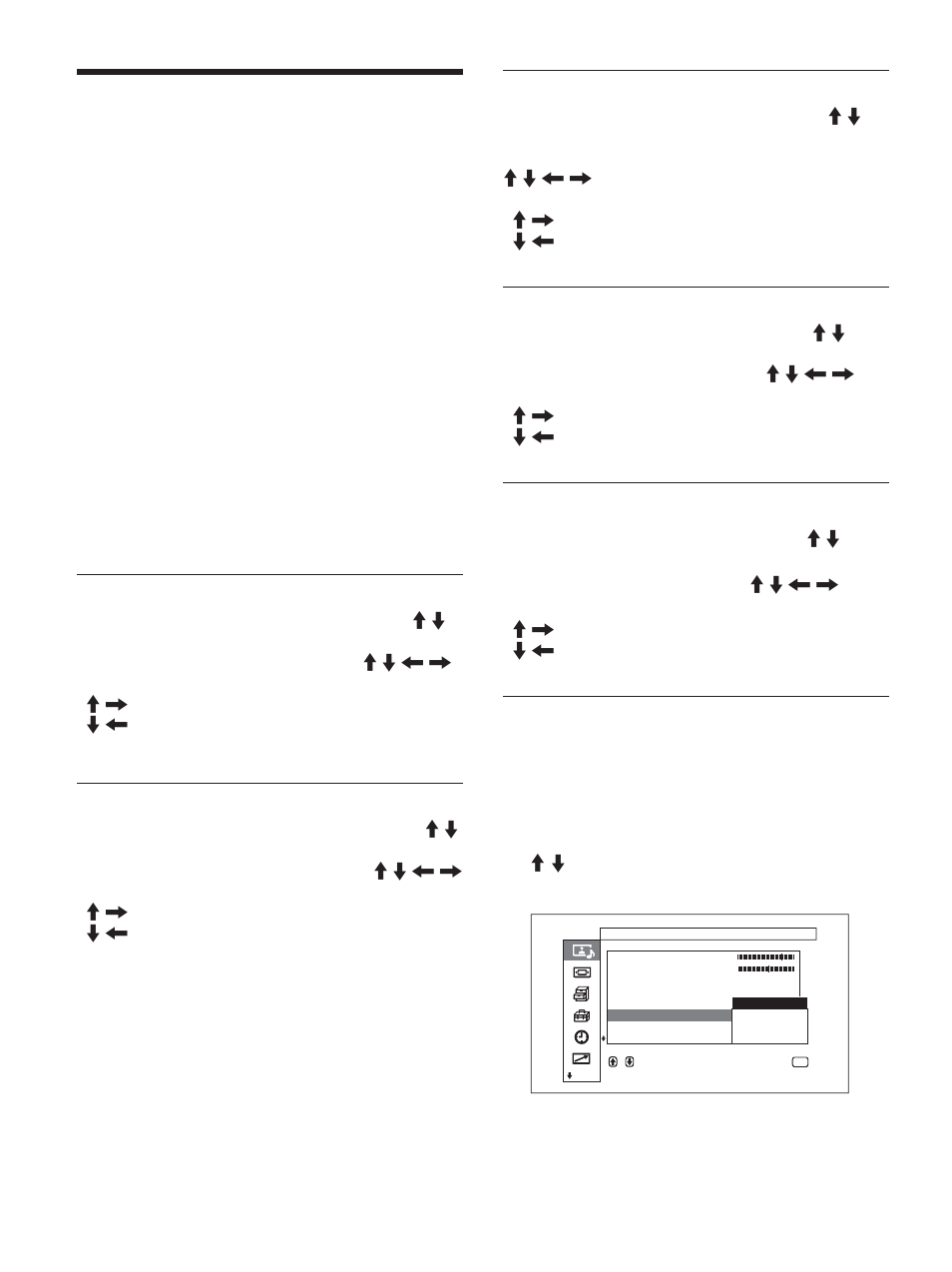 Réglage de l’image, Contraste, Luminosité | Chroma, Phase, Netteté sélectionnez, Netteté, Avec la touche, La plage de réglage va de min (–5) à max (+5) | Sony FWD-50PX1 User Manual | Page 128 / 348