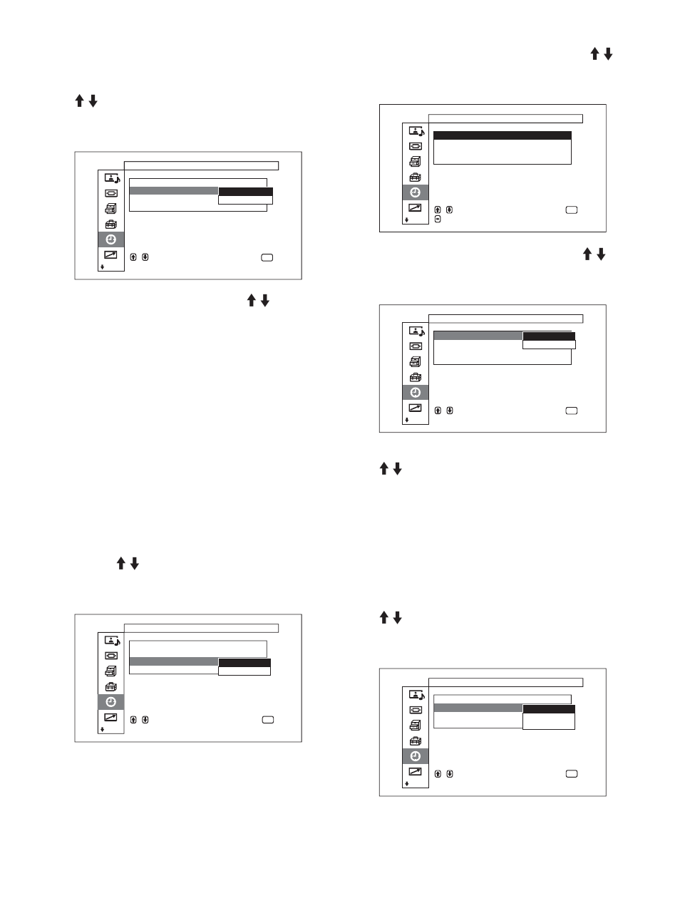 Affichage de l’heure | Sony FWD-50PX1 User Manual | Page 142 / 348