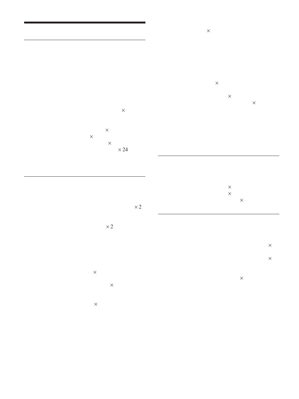 Spécifications | Sony FWD-50PX1 User Manual | Page 146 / 348